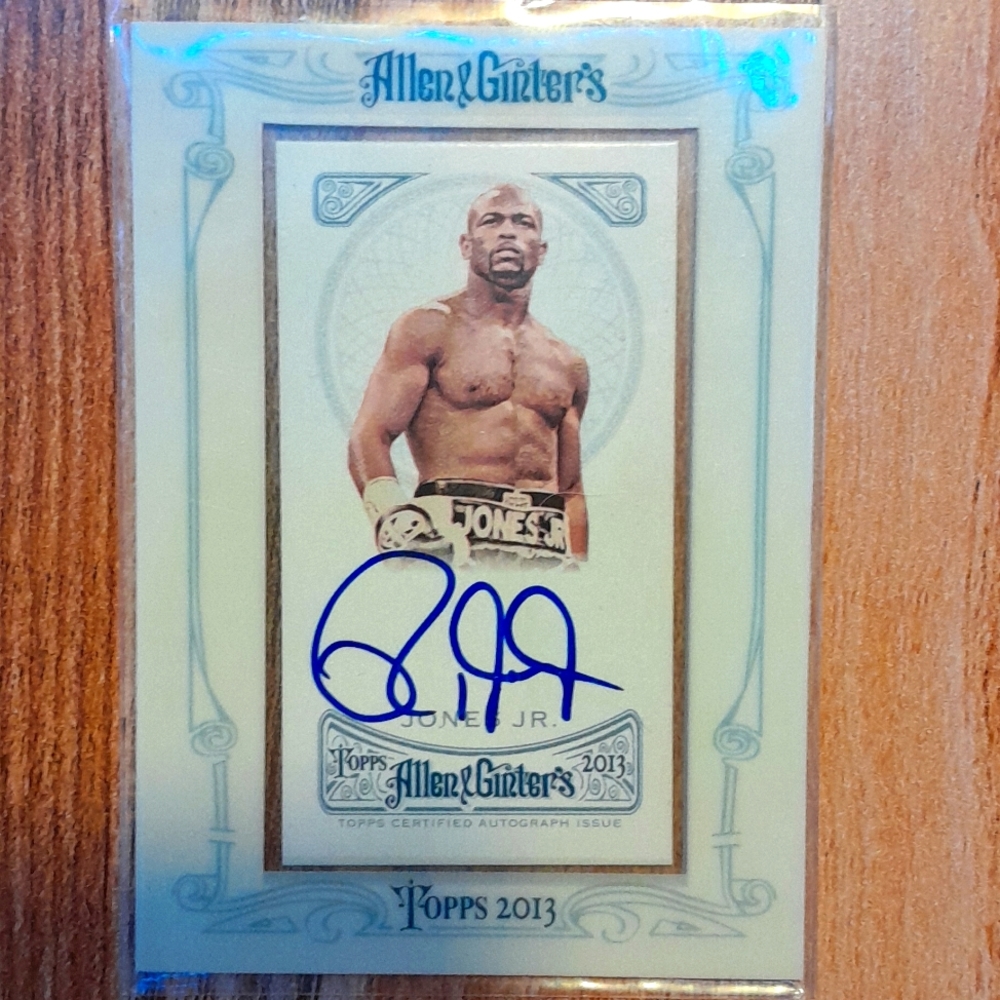 Allen&Ginters Topps 2013 ROY JONES JR. AUTOGRATH.